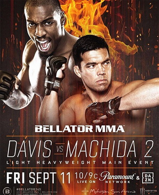 دانلود مسابقات بلاتور  245 |    Bellator 245: Davis vs. Machida 2+تک مبارزه
