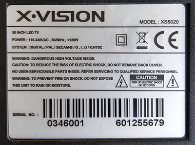 ایکس ویژن | xvision | XS5020 | شماتیک | نقشه | مشخصات