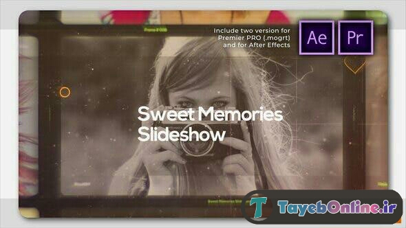 پروژه آماده پریمیر رایگان کلیپ سینمایی و تیزر Sweet Memories Cinematic Slideshow 27178765 