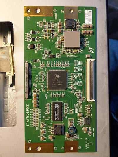 تیکان | T-CON | بکلایت | LVDS | ایکس ویژن