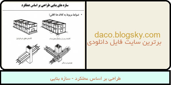 طراحی بر اساس عملکرد - سازه بنایی