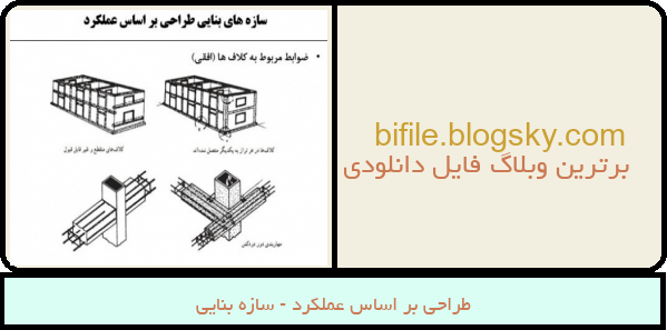 طراحی بر اساس عملکرد - سازه بنایی