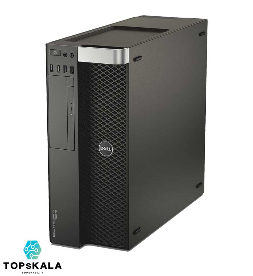 خرید کامپیوتر استوک دل مدل Dell T5610 WorkStation با مشخصات پردازنده Intel Xeon E5 2673 V2 و گرافیک nVidia Quadro K2200 دارای مهلت تست و گارانتی رایگان - محصول دل