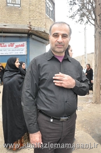 خیر حسینیه سازو جانباز هشت سال دفاع مقدس زنده یاد حاج مرتضی جهانبانی